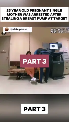 Part 3 25 Year Old Pregnant Single Mother Was Arrested After Stealing A Breast Pump At Target #copsoftiktok#bodycamera #police #policeofficer #foryou #fyp #policeman #policeoftiktok #cops