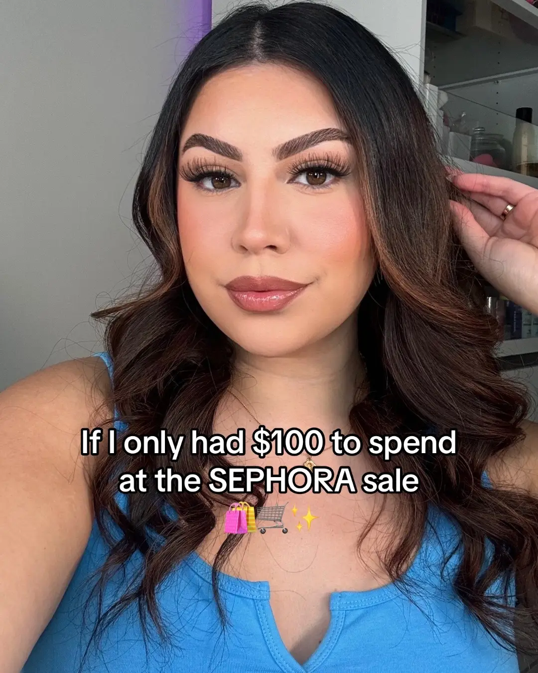 Don’t sleep on minis 🤭  #sephora #sephorasale #makeupbudget #charlottetilbury #hudabeauty #nars #onesize 