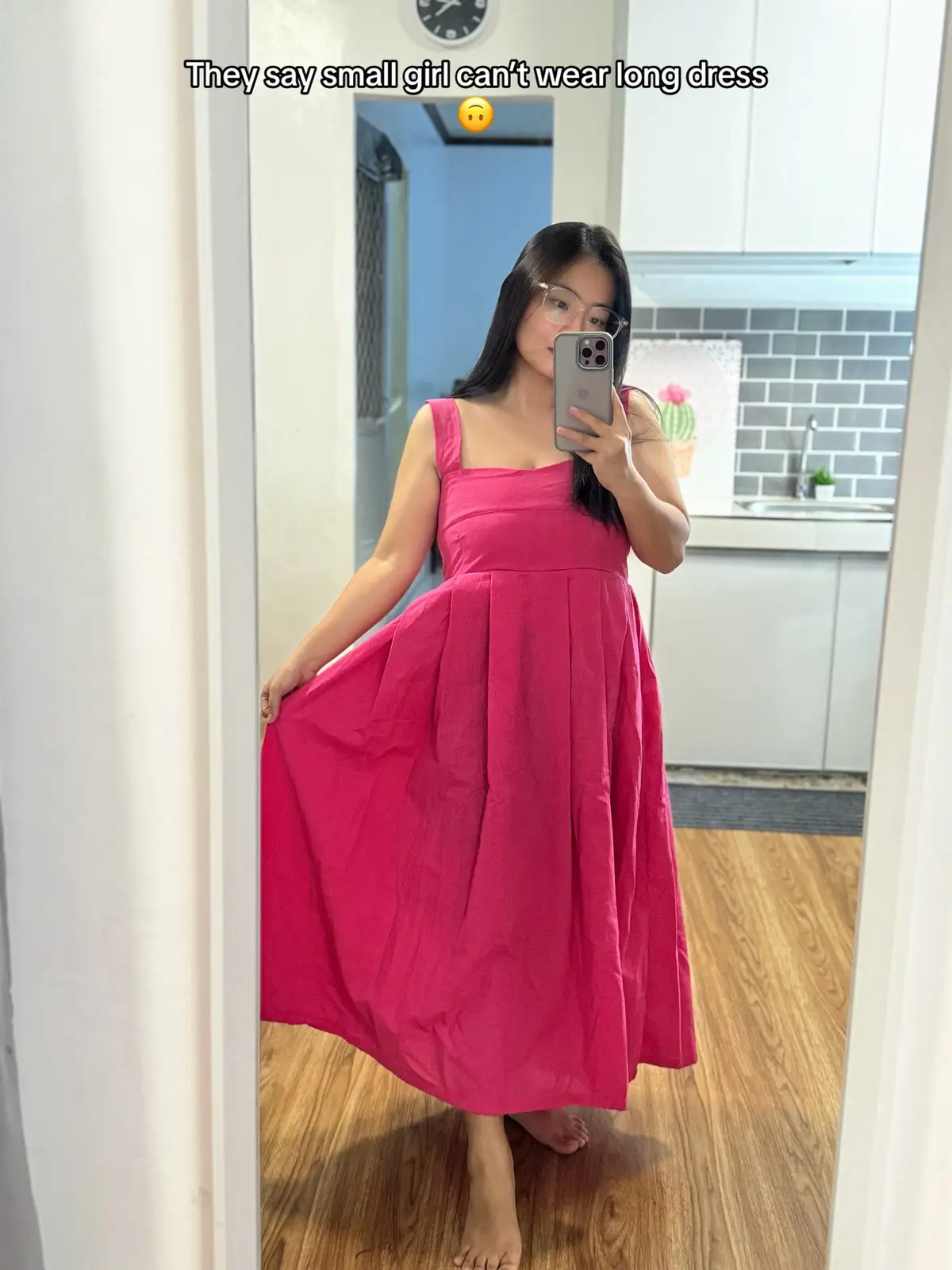 Been loving this dress from @dominique & co. 🩷🩷🩷 Click here to buy  @Camille Ravida  #dress #summerdress #pinkdress #hotpinkdress #dominiqueandco #dominiqueandcodress #alexadressdominiqueandco  #smallgirldress #longdress #Summer  