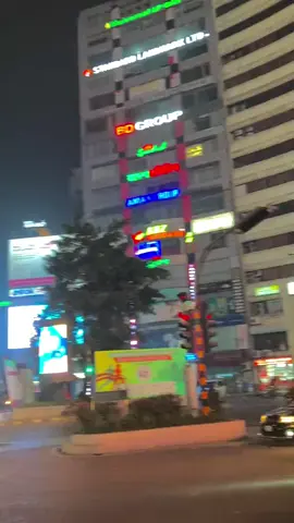 night view Gulshan dhaka #dhaka #gulshan #foryourpage #dhaka #bagerhater_maiya🔥 #bagerhat @TikTok @TikTok Bangladesh 