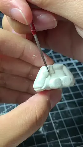 2d turn to 3d,handmade process #claysculpture #clayart #claycreations #craft #3d #figurine #fypシ 