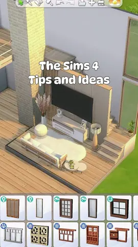 The Sims 4 | Tips and Ideas | NO CC 🛠🌻  #thesims #thesims4 #sims4 #เดอะซิมส์4 #sims4tutorial #thesims4tutorial