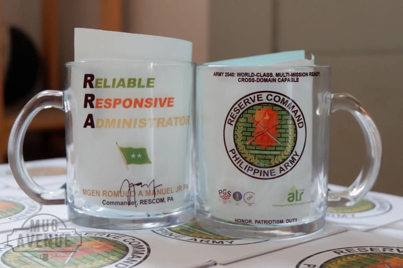 𝐏𝐡𝐢𝐥𝐢𝐩𝐩𝐢𝐧𝐞 𝐀𝐫𝐦𝐲 𝐑𝐞𝐬𝐞𝐫𝐯𝐞 𝐂𝐨𝐦𝐦𝐚𝐧𝐝 - High quality materials - Long lasting print  - No minimum order - Can be customized according to your preferred design - 11 oz • hot and cold  📲 0945 872 9326 📍 Rincon, Valenzuela City #mug #personalized #personalizedgifts #personalizedmug #customizedmugs #mugsouvenir #souvenirs #giveaways #birthdaysouvenir #weddingsouvenirsph #baptismalsouvenirs #corporategiveaways #fyp #fypシ #foryou #foryoupage 