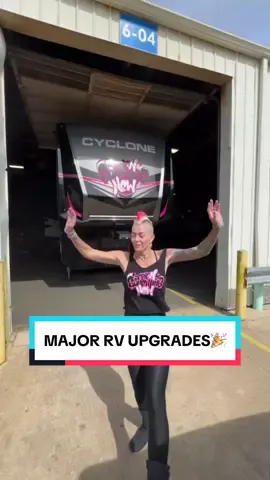 IT’S HAPPENING!! 🎉 If you guessed that we were getting Independent Suspension and DeeMaxx brakes- you are CORRECT!!! 🤩 We drove 1000 miles to get to Elkhart, IN from Florida to have this work done and we are soooo excited!  We absolutely love our @heartland_rv Cyclone and if we can help keep her in tip top shape that’s what we want to do.  We heard a ton about the IS set up by @MORryde and the disc brakes by DeeMaxx so we knew it was a matter of time before we had to get it done. 💪🏼 Stay tuned to see what this is all about and if it’s a good option for you and your RV! 🚨I rode in the fifth wheel yesterday to see what the RV goes through driving down the road and WOW it was crazy.  I took some footage to show you and cannot wait to do a before and after to see what the difference is!  Lots more to come!!!  #morryde #deemaxx #rvlife #rvliving #independentsuspension #is #discbrakes #Vlog #familyvlog #rvvlog