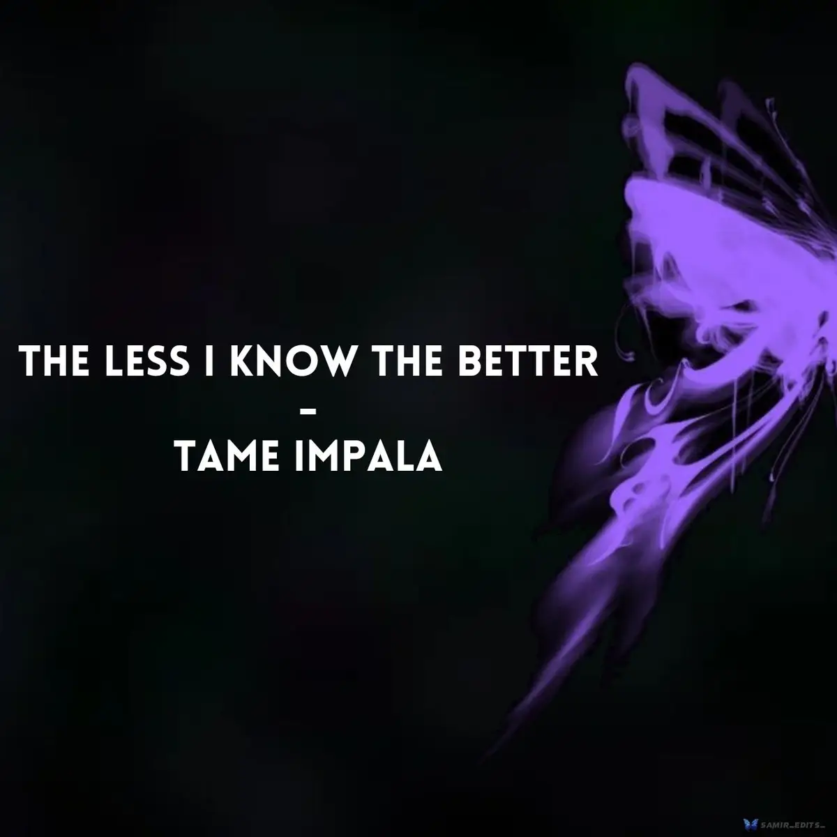 The Less I Know The Better - Tame Impala 🎧✨️🖤   #slideshow #nostalgia #aesthetic #fyp #viral #lyrics #samir_edits_ #thelessiknowthebetter #tameimpala 