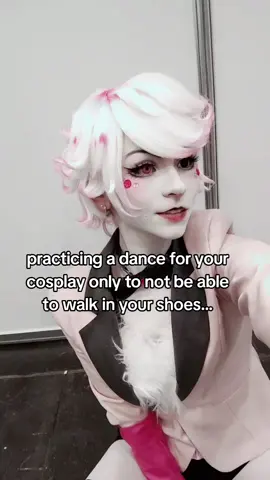 doing a proper version... eventually 😭 #hazbinhotel #hazbinhotelcosplay #hazbin #poisondance #alastor #charliemorningstar #lucifermorningstar #fypシ #viral 