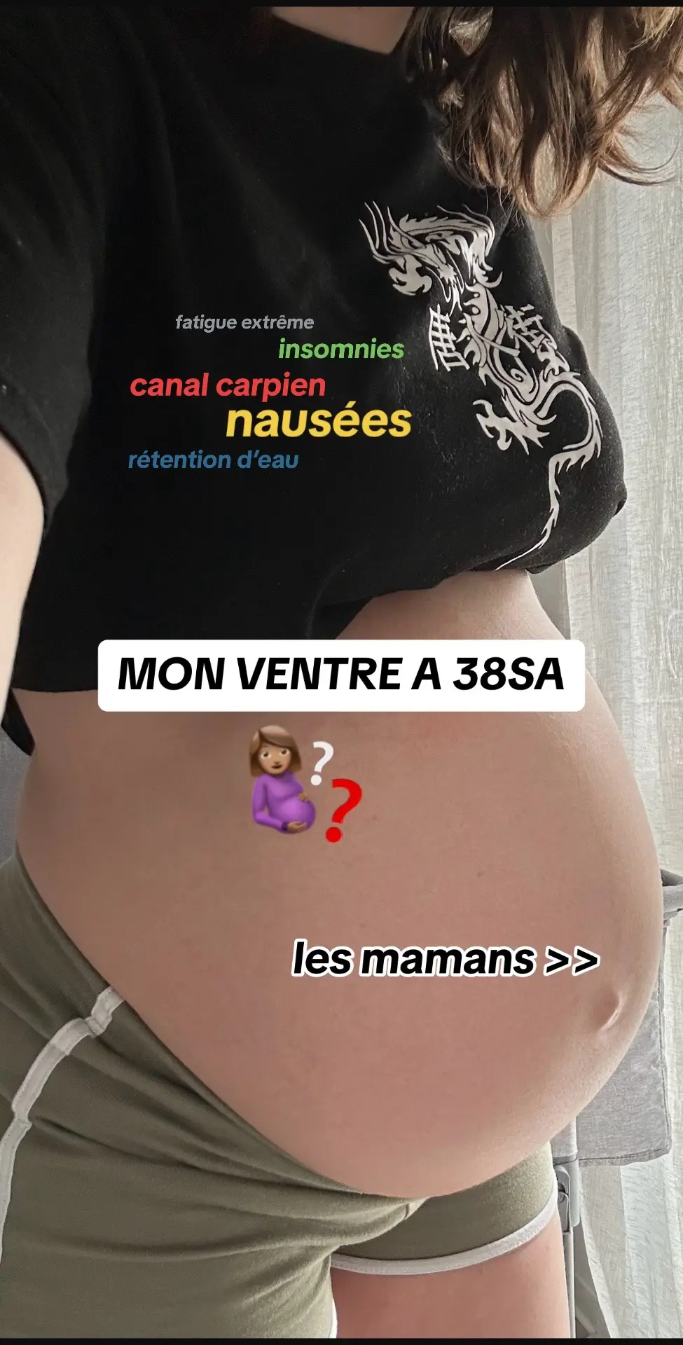 Vous en êtes où les filles ? Comment vous tenez ? Les dernières semaines de grossesses sont dures.. 🥵 #grossesse #enceinte #astuce #signe #pourtoi #accouchement 