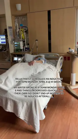 sooo thankful for a quick and natural progression 😭 #birthstory #laboranddelivery #induction 