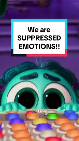 SUPPRESSED EMOTIONS 😱 Disney and Pixar's #InsideOut2, opens in theaters June 14.