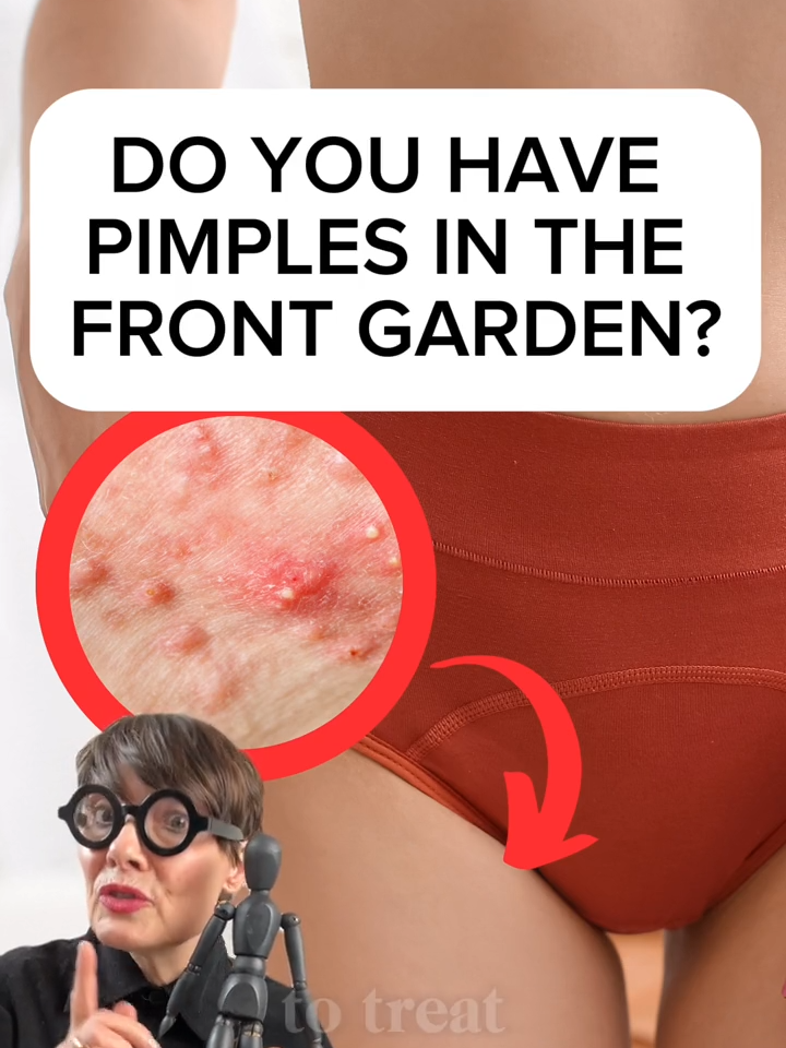 Do you have #pimples in the front #garden ? #folliculitus