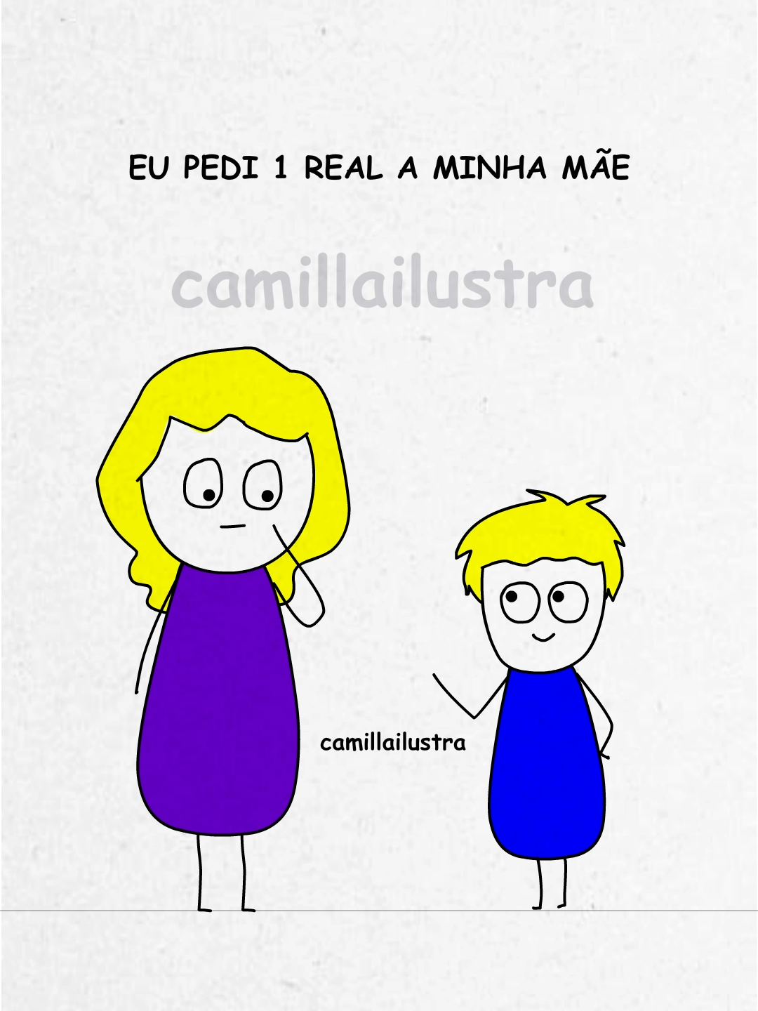 Hoje te entendo, mãe! 😂 #desenho #humor #ilustracao #memes #comedia #animacao #videosengracados #tirinhas #mae #1real #adulto