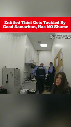 Entitled Thief Gets Tackled By Good Samaritan, Has NO Shame Part (4)