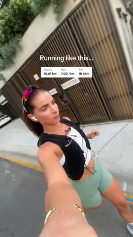 Run slow, to run fast 🏃 These times are not a before or after. One is taken from my Sunday slow, low heart rate runs, and the other, my 10km time trial yesterday. I'm sure you've heard the phrase you have to run slow to run fast, but what does that actually mean? By incorporating low heart rate runs into your training, you are making your body more efficient and increasing your aerobic capacity. Training in 'Zone 2' (60-70% of max HR), makes oxygen the prime driver of energy production and improves mitochondrial function. If marathon training has taught me anything, it's how important these runs are. They should take up most of your training. If your body is more efficient, it's going to be way more effective at getting oxygen to the muscles and preventing fatigue on those faster runs, allowing you to go harder & faster for longer. If you're having trouble running slow and keeping a low heart rate, stop and walk for a bit until it drops back down, then pick up a run again. I still do this sometimes! No matter how frustrating it may be, be patient and trust the process 🤞#marathontraining #hybridathlete #hybridtraining 