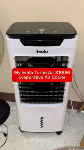 Gusto mo bang mag-aircon pero takot ka sa mataas na bill ng kuryente? Sobrang init ngayon. Try na natin itong iwata air cooler.  #iwata #iwataAircooler #Summer #X100M