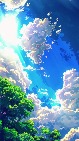 Clouds and Sun pixel art live wallpaper #livewallpaper #wallpaper #mobilewallpaper #fyp #midjourney #pixelart 