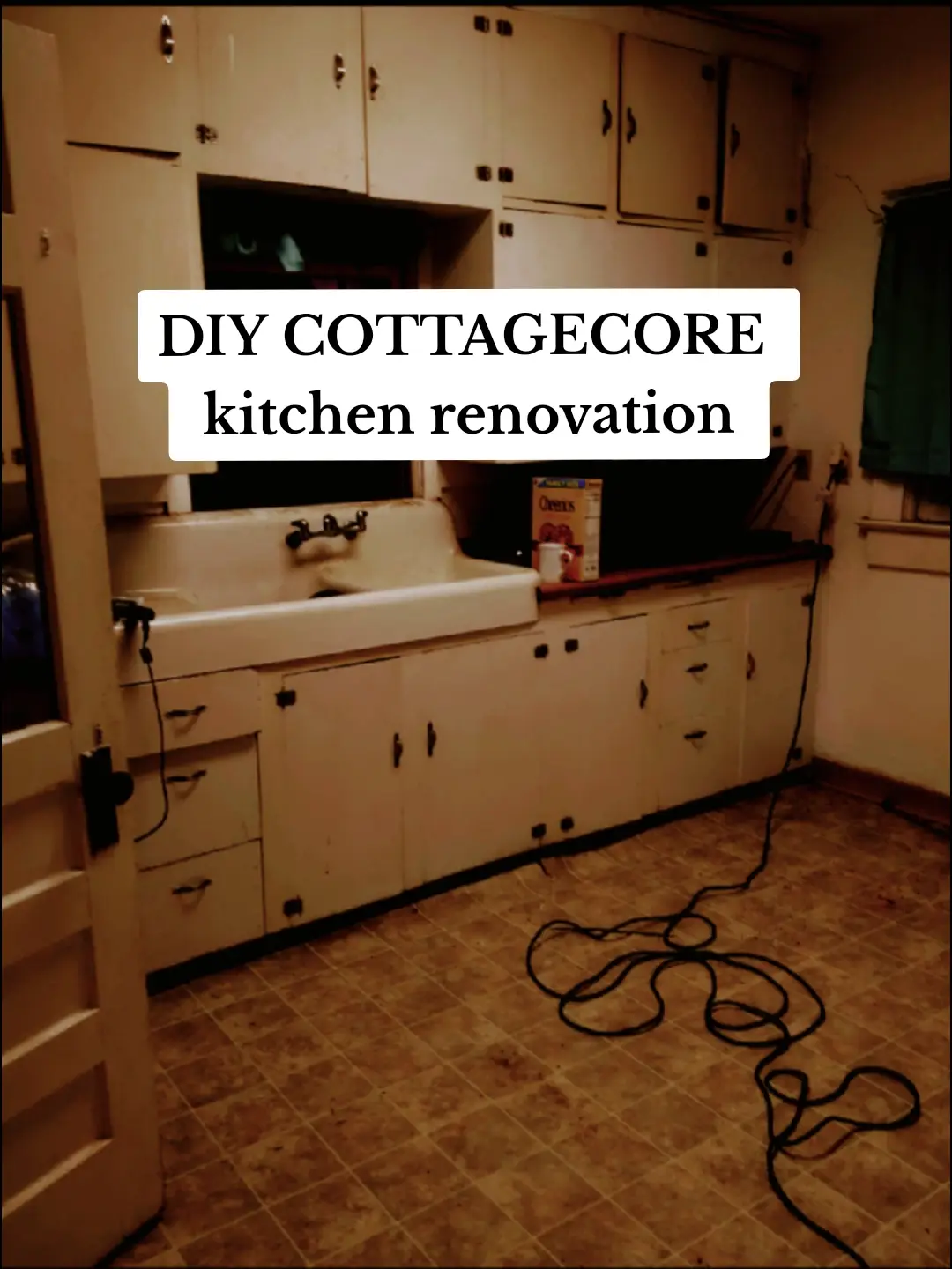 #cottagecore #cottagekitchen #cottagecoreaesthetic #cozyhome #cottage #cottagewitch #cozyhome #DIY #diyhomeprojects #diykitchen #kitchenrenovation #kitchendesignideas