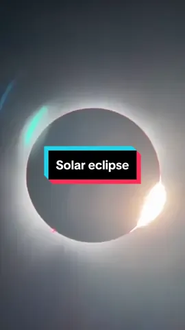 The Total Solar Eclipse of April 8th 2024 #fyp #solareclipse 