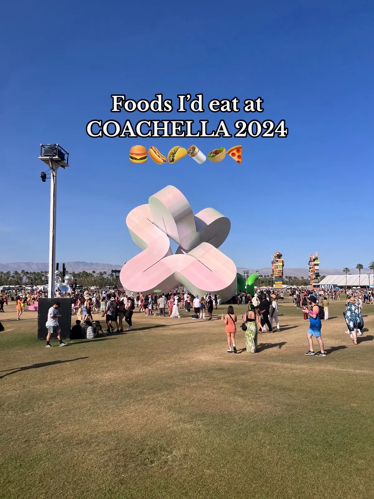 Im such a foodie person 😭🫶🏼 so this year I am excited to explore the food vendors at Coachella. 🔥 Obviously not eating all of this (that would hurt my pockets), but excited to try some out. 🫶🏼😍🎡🌴🌵#coachella #coachella2024 #coachellafood #coachellaprep @coachella 