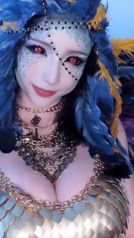 Finallyy finished my cosplay of sphinx from Dragons Dogma 2, opinions ?? :D #dragonsdogma2 #sphinx #cosplay #sfx 