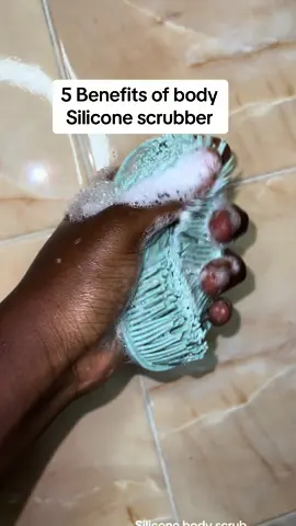 Silicone body scrubber  . Available in different colors  . Price -N5,000 . #siliconebodyscrubber #siliconebodybrush #siliconebodybrushreview #siliconebathbodybrush #siliconebodyscrub #siliconebodyscrubber #siliconebodyloofah #bodyloofah #skincareroutine 