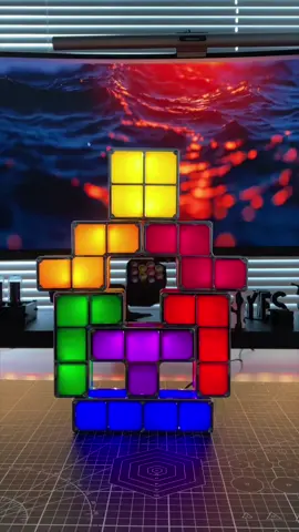 Tetris light#light #game 