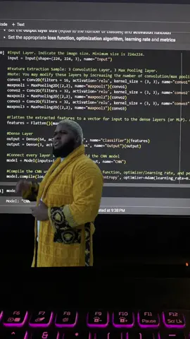 CNN model school assignment #tensorflow #python #machinelearning #cnn #ai #computerscience