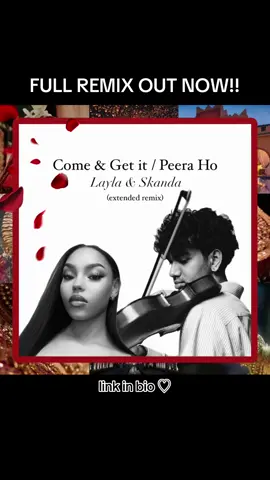 song name: come and get it / peera ho (extended remix) - Layla & @skanda 🎻❤️ #comeandgetit #comeandgetitcover #selenagomez #desitiktok #viral 