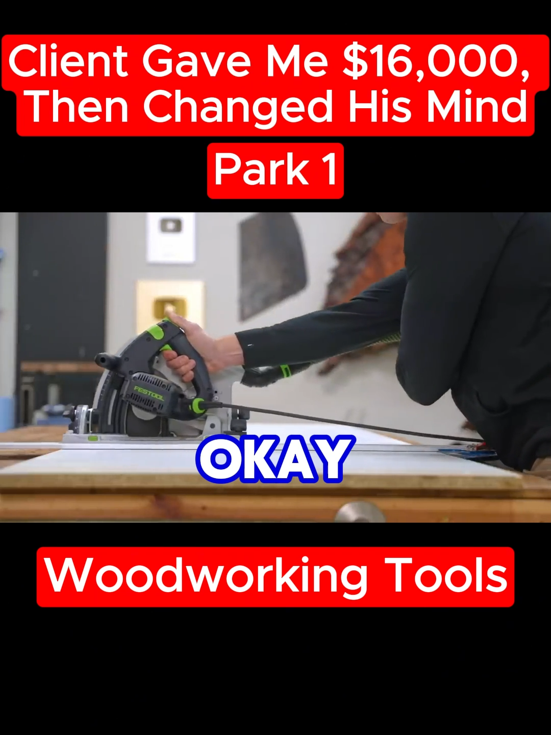 Park 1.  Client Gave Me $16,000, Then Changed His Mind #diy #woodworkcraft  #woodworktools  #woodworking  #vairal  #foryou