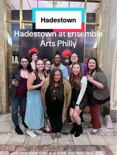 Livin’ it up is all good until it’s decision time. Come and see Hadestown and walk away with a jar drop ending that will keep the group chat going or at least it did mine. Either way, the show is happening until April 14h. This musical has the chops and I share more of my thoughts on the blog-link in bio to help you navigate your before you go and more.  #hadestown #hadestownmusical #broadway #ensembleartsphilly #toitimeblog #theatre #theatrelife @Brenda May @Camille | Philly @Philly Food And Barrs @Melanie Highbloom @KimmelCulturalCampus@Hadestown 