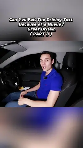 PART 3 : Can You Fail The Driving Test Because of a Queue? Great Britain #britain #fail #driving #queue #because #fail #crash #challenge #conquerdriving #driving #fyp #foryou #fypシ #foryoupage #tiktok #trending #like #viral #viralvideo #unitedkingdom #kingdom 