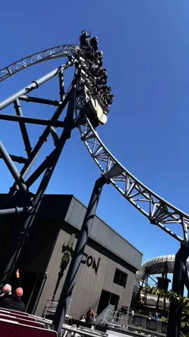 Would you dare to ride ICON’s high-speed twists and turns?🐉 #icon  #themepark #rollercoaster 