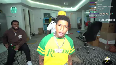 Tyla never coming back on Kai Cenat stream after this NLE Choppa freestyle☠️ @Kai Cenat @NLE choppa 💜 @Tyla 