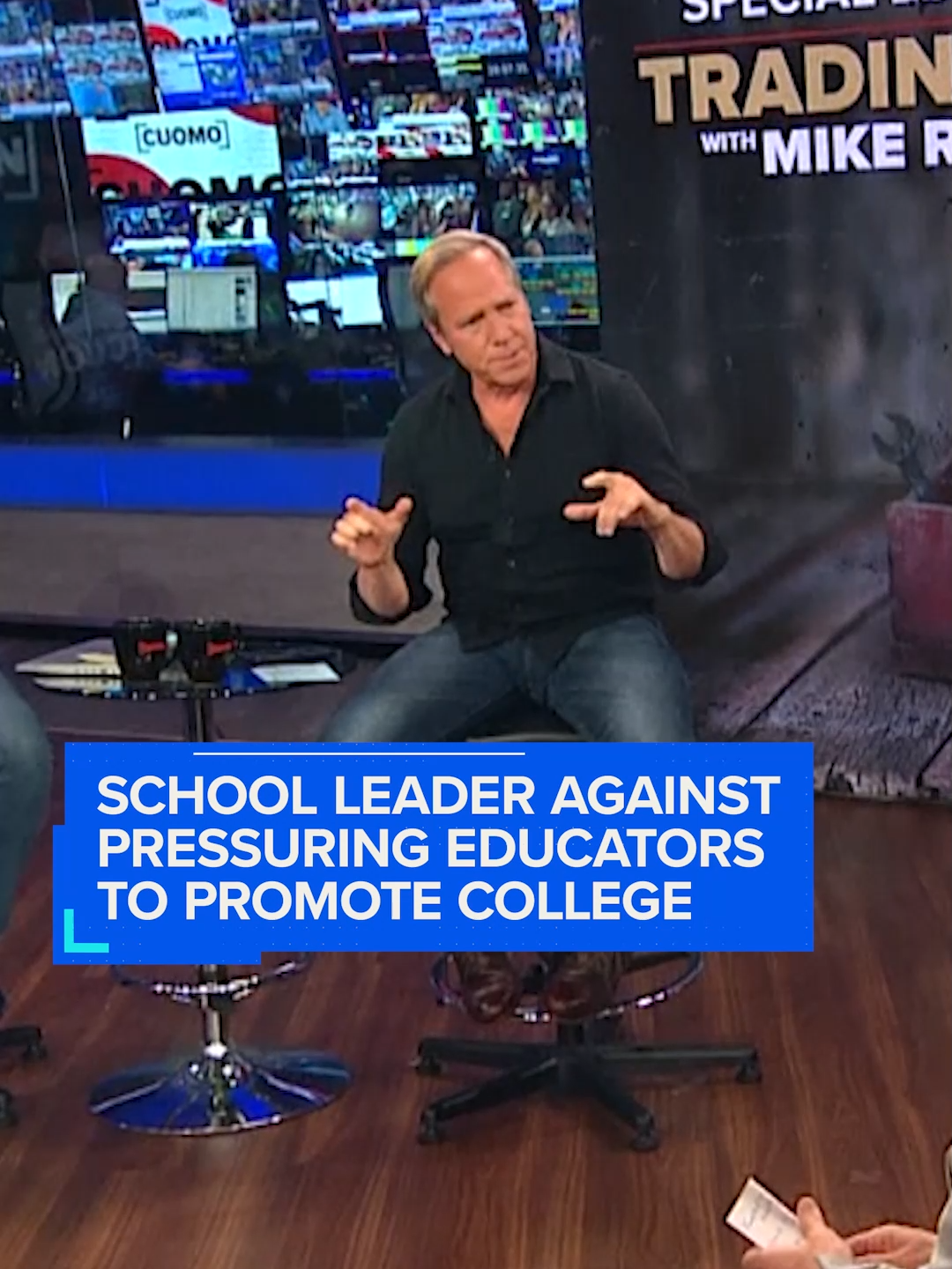 A high school assistant principal says, 