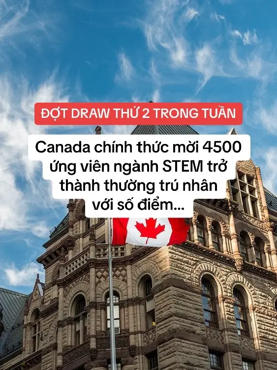 Các bạn ngành STEM thấy điểm này cao không ạ? #fyp #canada #duhocsinhcanada #xuhuong #dinhcucanada #cuocsongcanada #LearnOnTikTok #hoccungtiktok #stem 