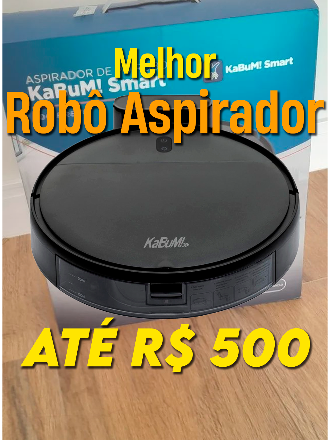 🤖✨ Descubra o Kabum Smart 100! O aspirador robô que vai revolucionar sua limpeza sem esvaziar seu bolso. Por menos de R$500, ele não só aspira, varre e passa pano, mas também vem com sensor anti-queda, volta sozinho para a base, e é controlável via aplicativo próprio. Quer mais? Ele é compatível com Alexa e Google! 💡🏠 #Smart100 #LimpezaInteligente #TecnologiaAcessível #LimpezaInteligente #AspiradorRobô #KabumSmart100 #CasaLimpaSemEsforço