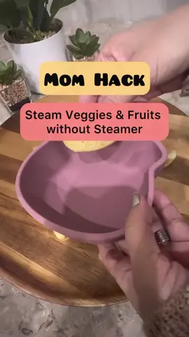 Steam vegetables & Fruits without spending money on fancy steamer! Today, I tried this hack because I have a large steamer, and I only wanted to steam one apple. I didn't want to use the big steamer just for a single apple, so I tried this hack, and it worked. #hack #steamveggies #steamfruit #b|wideas #foryoupage #anshivpanchal