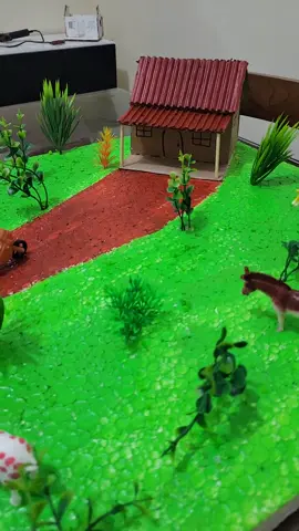 Trabalho da escola pronto. #trabalhodaescola #zonarural  #trabalhoescolar #maquete #trabalhodegeografia ##zonaurbana 