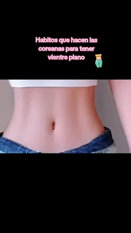 Hábitos coreanos para mantener el vientre plano 🍎 #vientreplano #coreana #ejerciciosasiaticos #kpop #abdomenplano #tips #kpopnoticias 