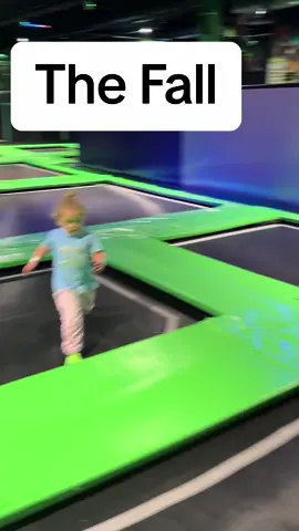 *Watch Slo Mo at End* Daughter falling over at trampoline park hilariously! Like and share to a parent of a toddler #themepark #gymnast #trampolinepark #playground #kids #fallover #funny #slomo #toddler #dadlife #viral #fyp not a #prank #toddleractivities #parenthood #toddlerlife #nursery 
