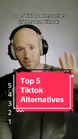 Top 5 alternatives if they ban tiktok #funny #humor #top5 #fyp