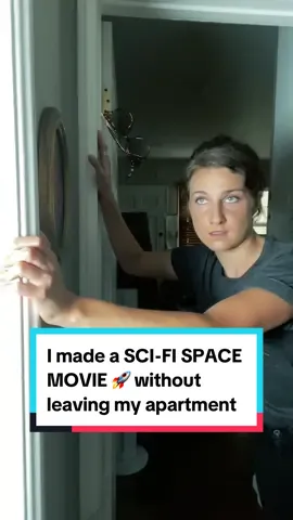 SCI-FI SPACE MOVIE … without leaving my apartment 🚀🪐🍿 #scifimovie #scifi #interstellar 