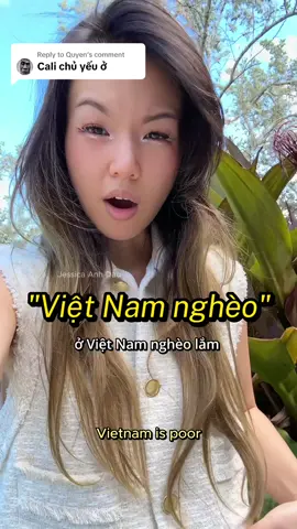Replying to @Quyen  “Việt Nam nghèo, ai giàu là con quan chức tham nhũng” phần 2. 👉 Video trước sặc mùi #khịa mà mấy ba mấy mẹ ham sân si quá tay nhanh quá. Chưa kể 1 vài thành phần cố chấp nhào vô tranh thủ phân biệt vùng miền 🤣 Video này cà rỡn gấp 100 lần mà đứa nào tưởng thiệt là t bái phục luôn nha má 👉 Mai mốt đứa nào hỏi Việt Nam có này có nọ có toilet internet không thì trả lời vậy nè để chúng nó bớt cãi #joke #satire #vietkieu #nguoivietomy #vietnam #jessicaanhdao 