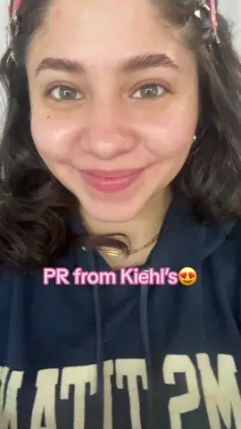THANK YOUUU❤️ @Kiehl’s Since 1851 ❤️ it is safe for sensitive skin🤩 #fyp #pr  #kiehlspartner #kiehls #ad #skincare 