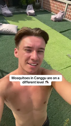 Anyone else experienced this only in Canggu?? #canggu #mosquito #bali #solotravel 