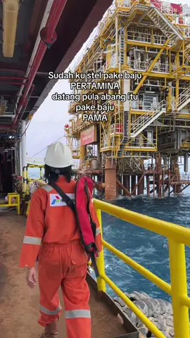 Suka mana nih laut apa darat #pertaminahulumahakam #oilandgas #offshore #onshore #pertamina #pertaminaindonesia #samarinda #kalimantantimur 