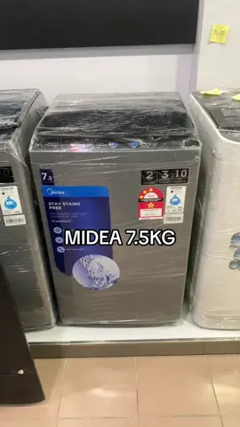 Midea 7.5kg, boleh hantar ke seluruh semenanjung MY #wingming #wingmingportklang #wingmingelectrical #midea #washingmachine #mesinbasuh #mideawashingmachine #mesinbasuhmurah 