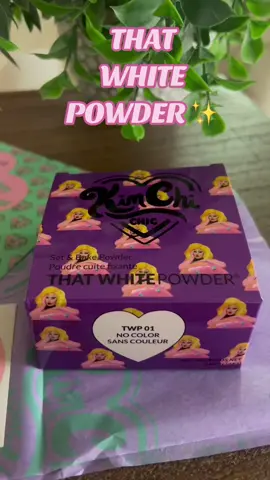 #ad Kim Chi White Powder Bake ✨ @KimChi Chic Beauty #kimchichicbeauty #BeautyTok #tiktokmademebuyit #fyp 