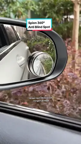 sekarang titik buta mobil bapak tidak ada lagi dengan spion mini 360 derajat ini. #spion #spionmobil #spionblindspot #spionbulat #spion360derajat #blindspot 