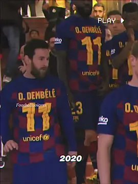 Dembele has acted badly towards Barcelona and Messi💔#football #messi #dembele #barcelona 