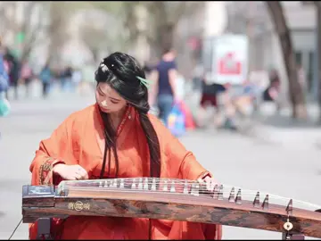♥️🌸🌷 #zither  #guzheng  #musician  #streetmusician
